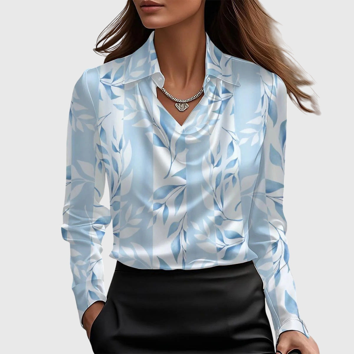 Dames Elegante Blouse Verfijnde Stijl
