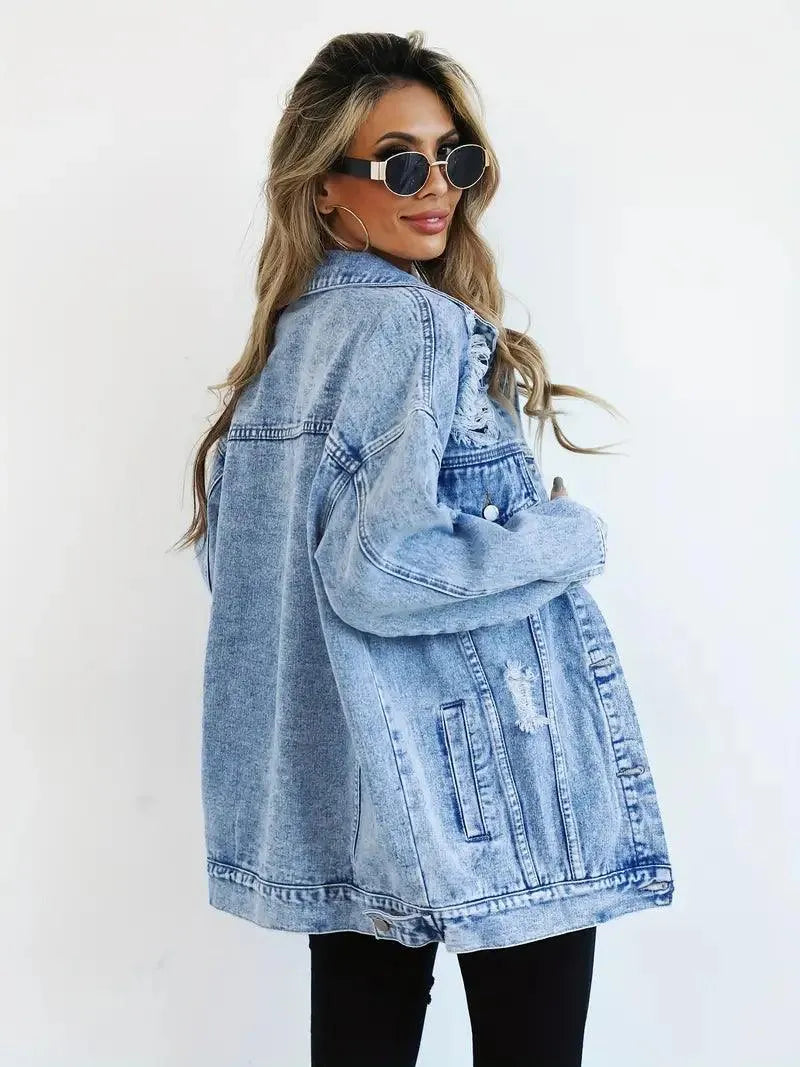 Clarissa Jacket | Dames Winter Denim Jas