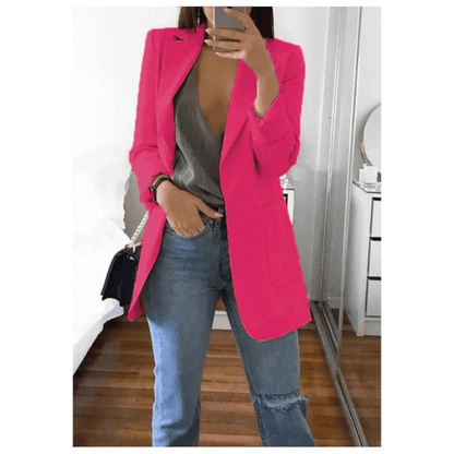 Bailey Blazer | Lange Dames Blazer - Carla Moda