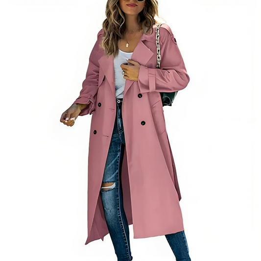 Osma Jas | Elegante Dubbelzijdige Trenchcoat