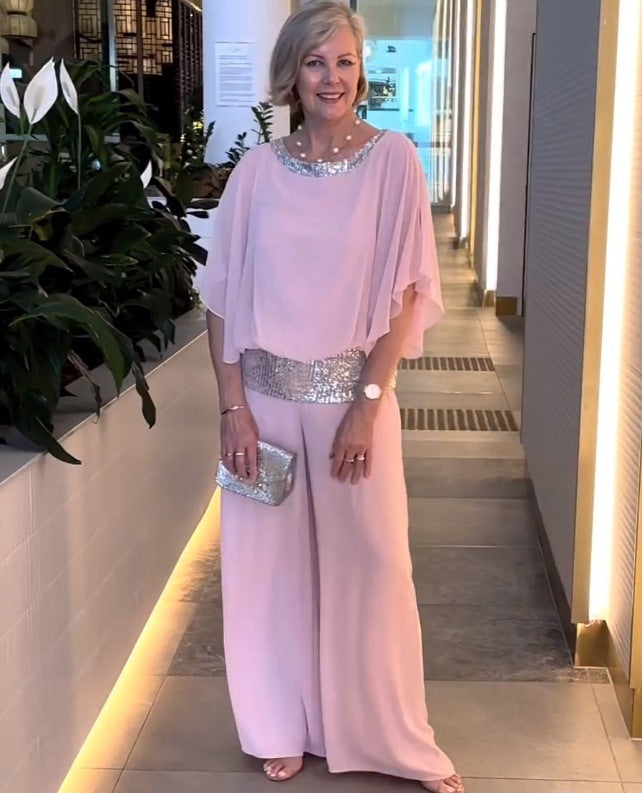Dames Elegante Twee Delige Set Verfijnd