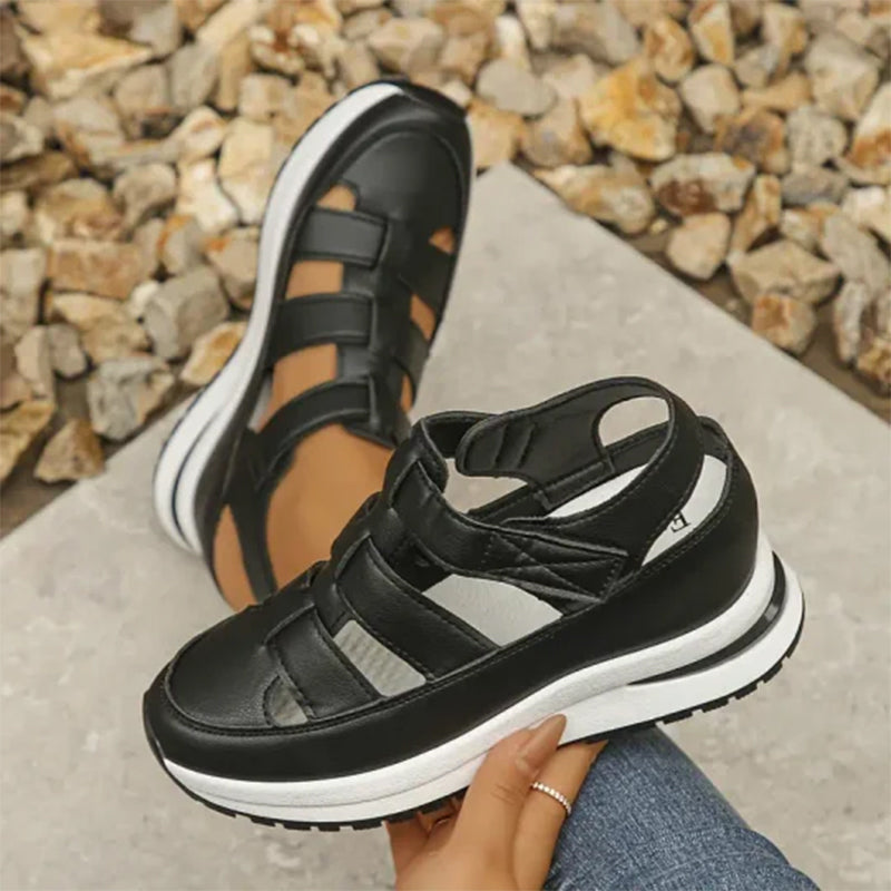 Dames Gesloten Teen Sandalen met Bandjes