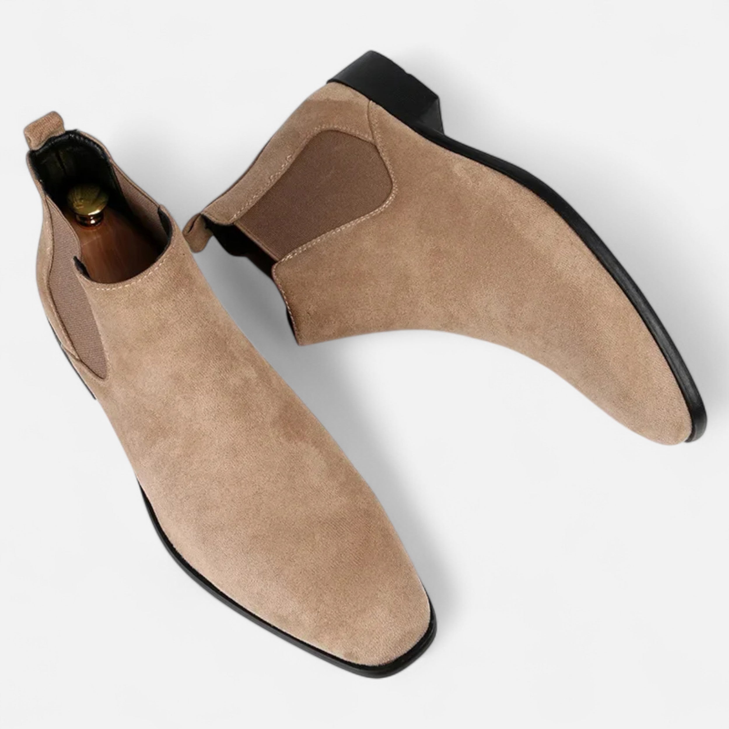 Heren Suède Boots Heritage Stijl