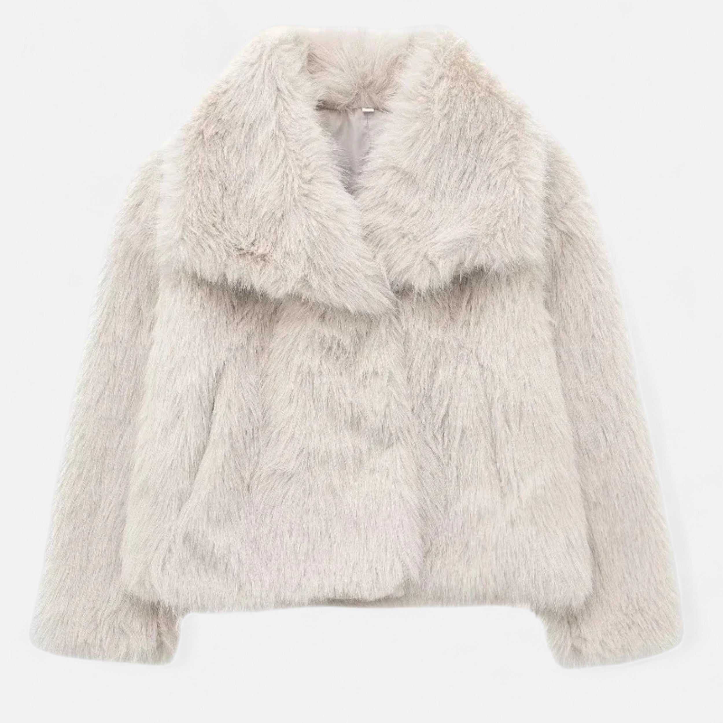 Dames Bordeaux Winterjas Klassieke Stijl