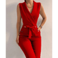 Bessie Jumpsuit | Chic & Mouwloos Comfort - Carla Moda
