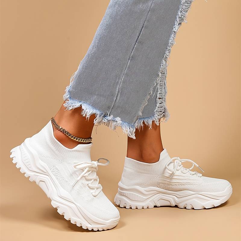 Lorimer Schoenen | Unisex Hoge-Top Ademende Knit Schoenen