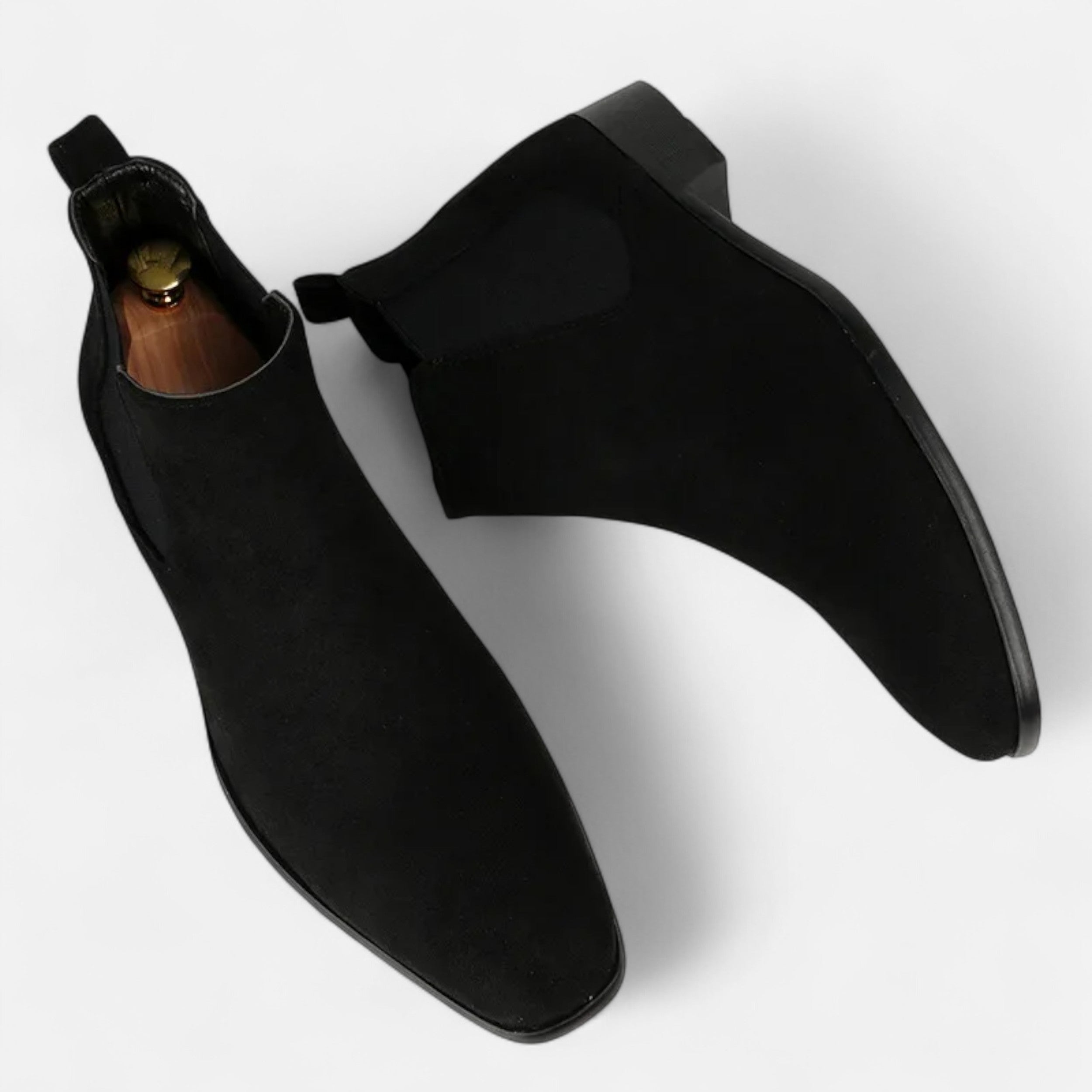 Heren Suède Boots Heritage Stijl