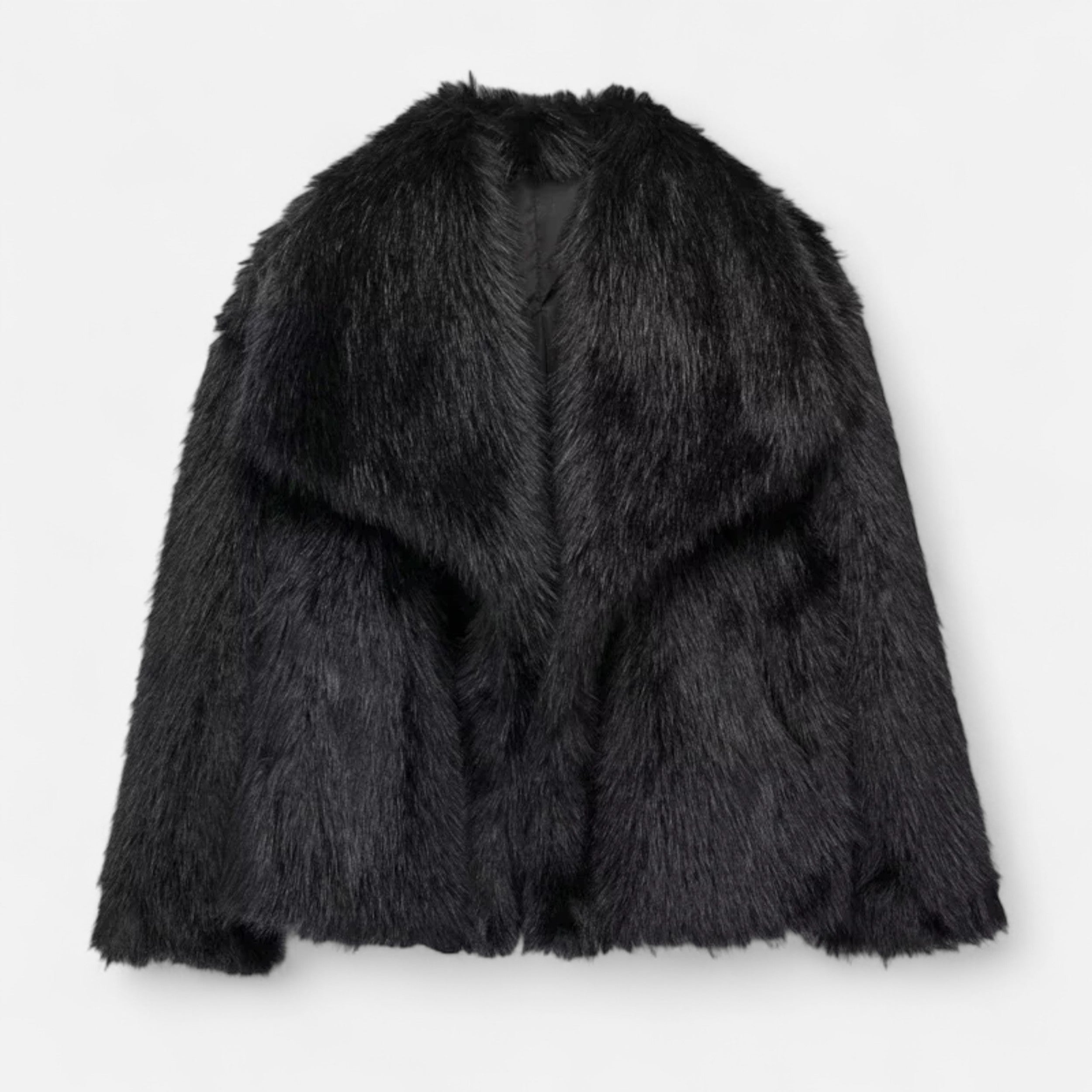 Dames Bordeaux Winterjas Klassieke Stijl