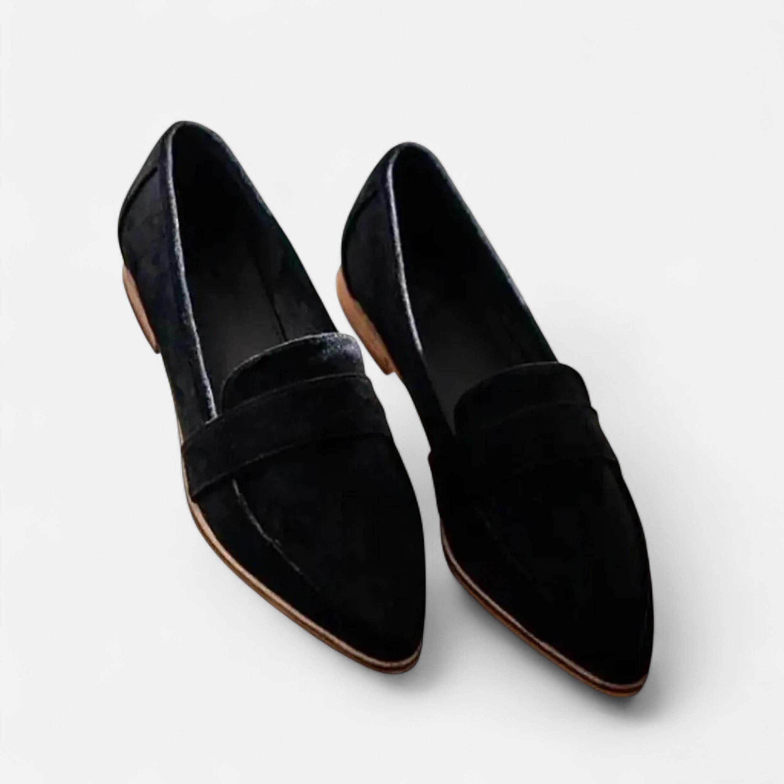 Dames Suède Loafers Klassieke Stijl