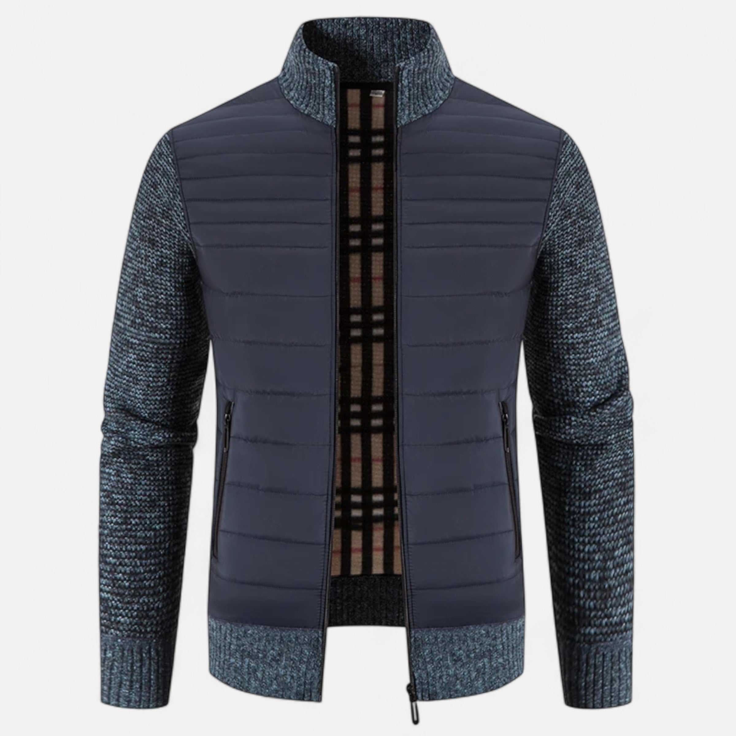 Heren Gevoerde Ribjas Heritage Stijl