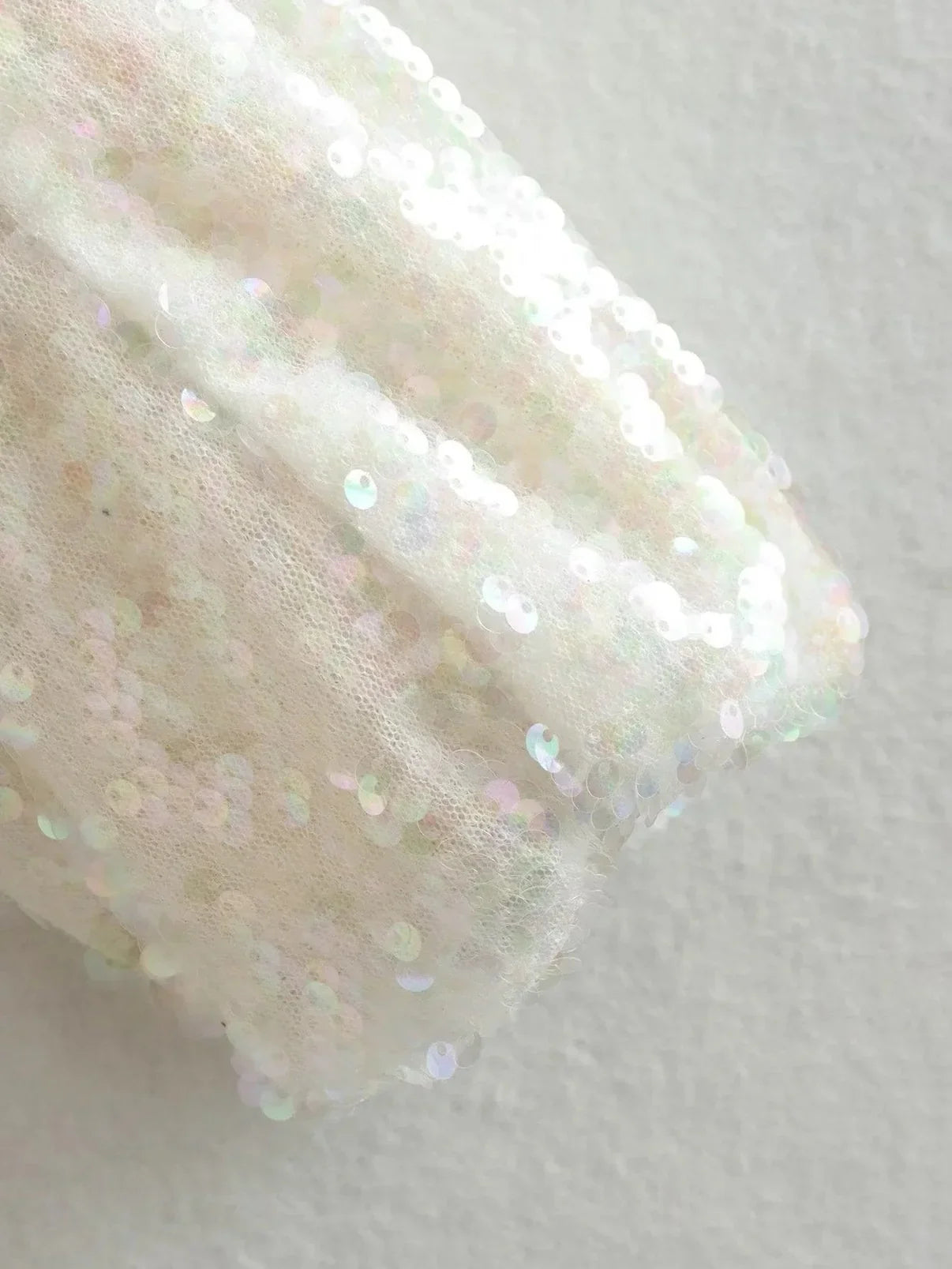 Zaheera Jas | Pailletten Bomber Jas in Beige