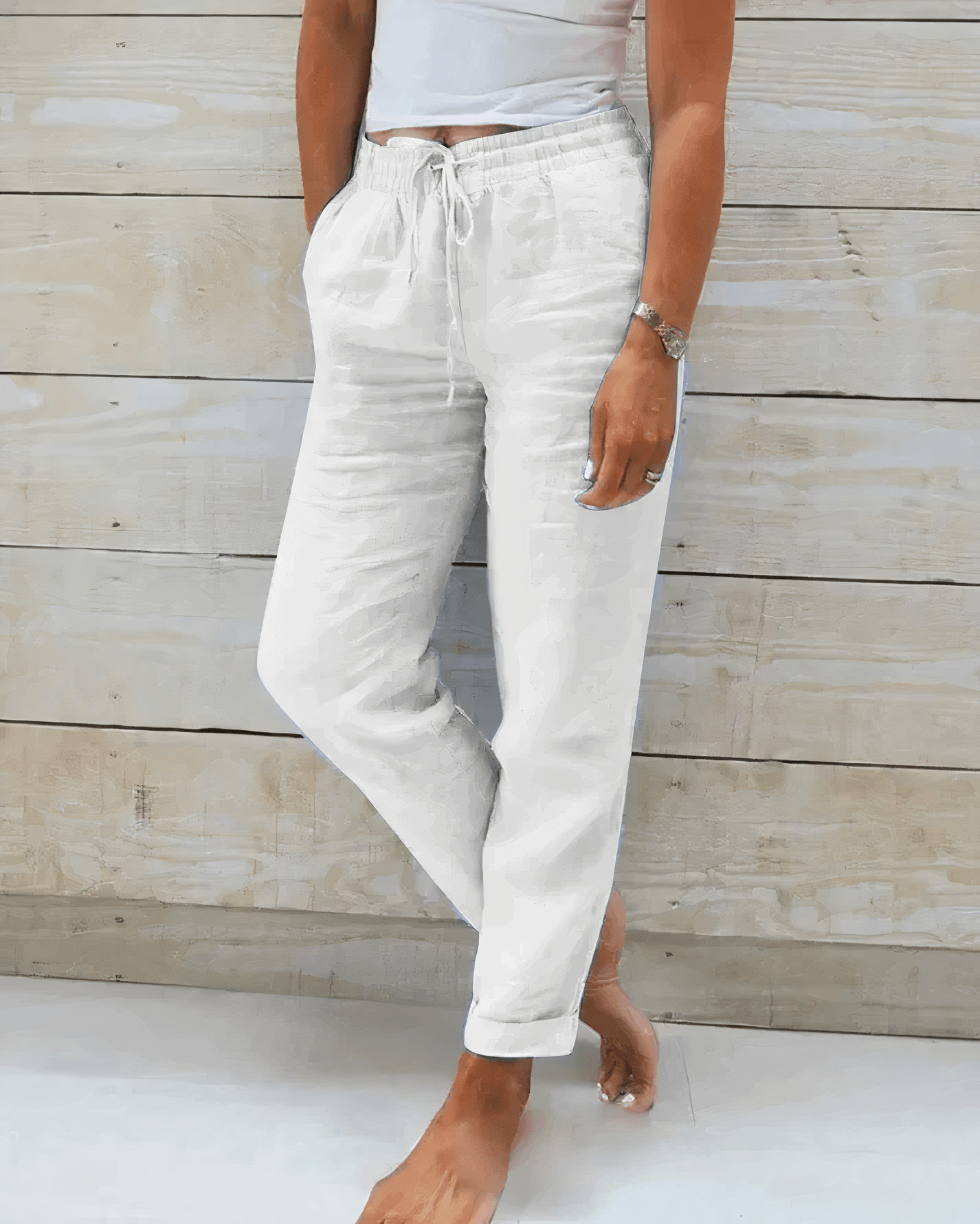 Bonita Katoenen Broek | Comfortabel De Hele Dag Dragen - Carla Moda