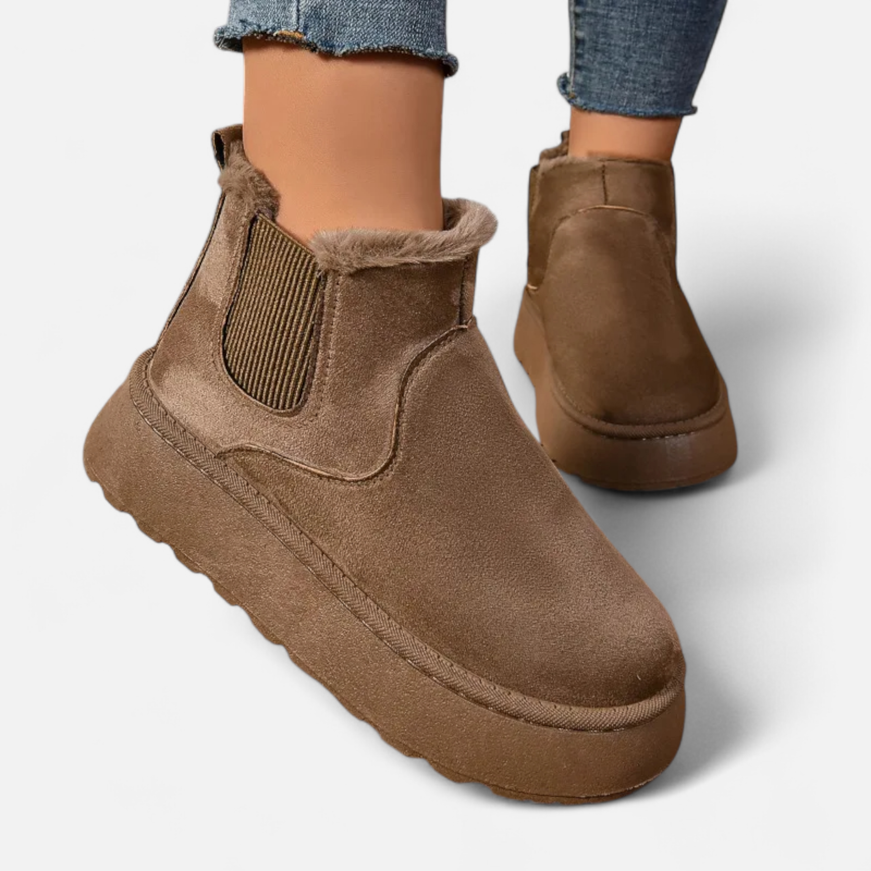 Women's Warm Winter Boots with Soft Lining