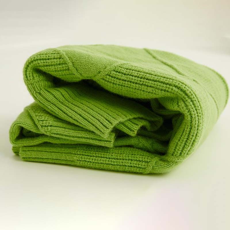 Sherilyn Jumper | Dames Winter Hoogsluitende Gebreide Jumper