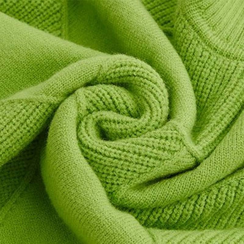 Sherilyn Jumper | Dames Winter Hoogsluitende Gebreide Jumper