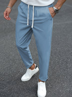 Heren Tapered Comfort Broek met Trekkoord Montarello
