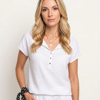 Dames Zijde Look Top