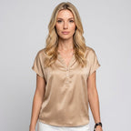 Dames Zijde Look Top