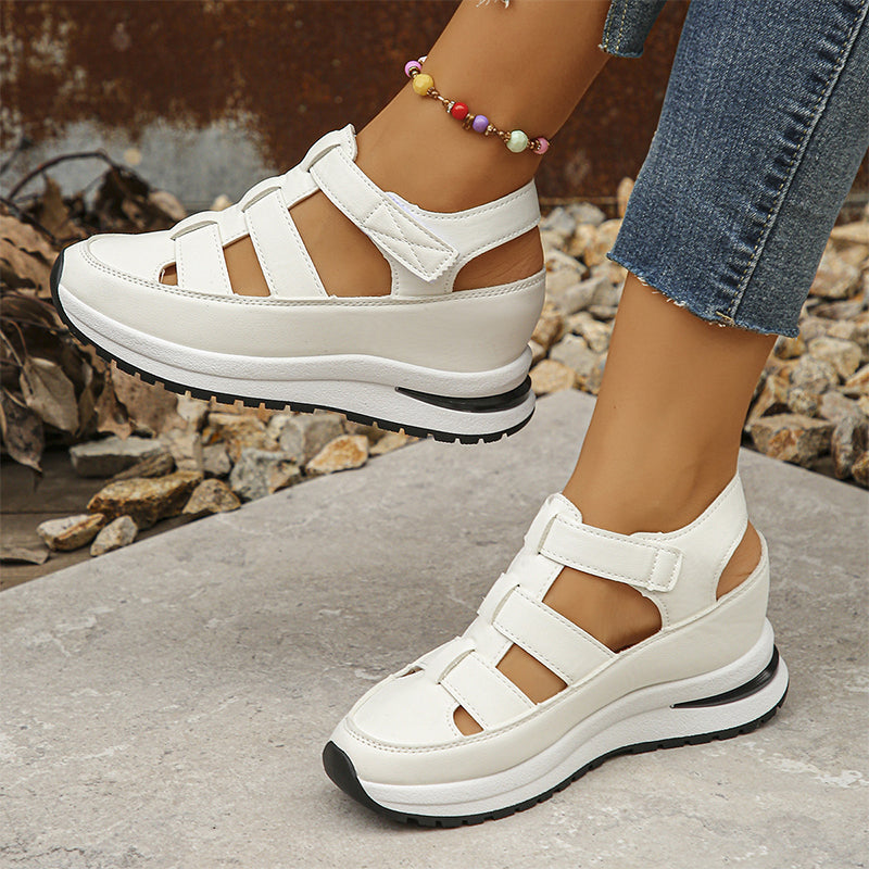 Dames Gesloten Teen Sandalen met Bandjes