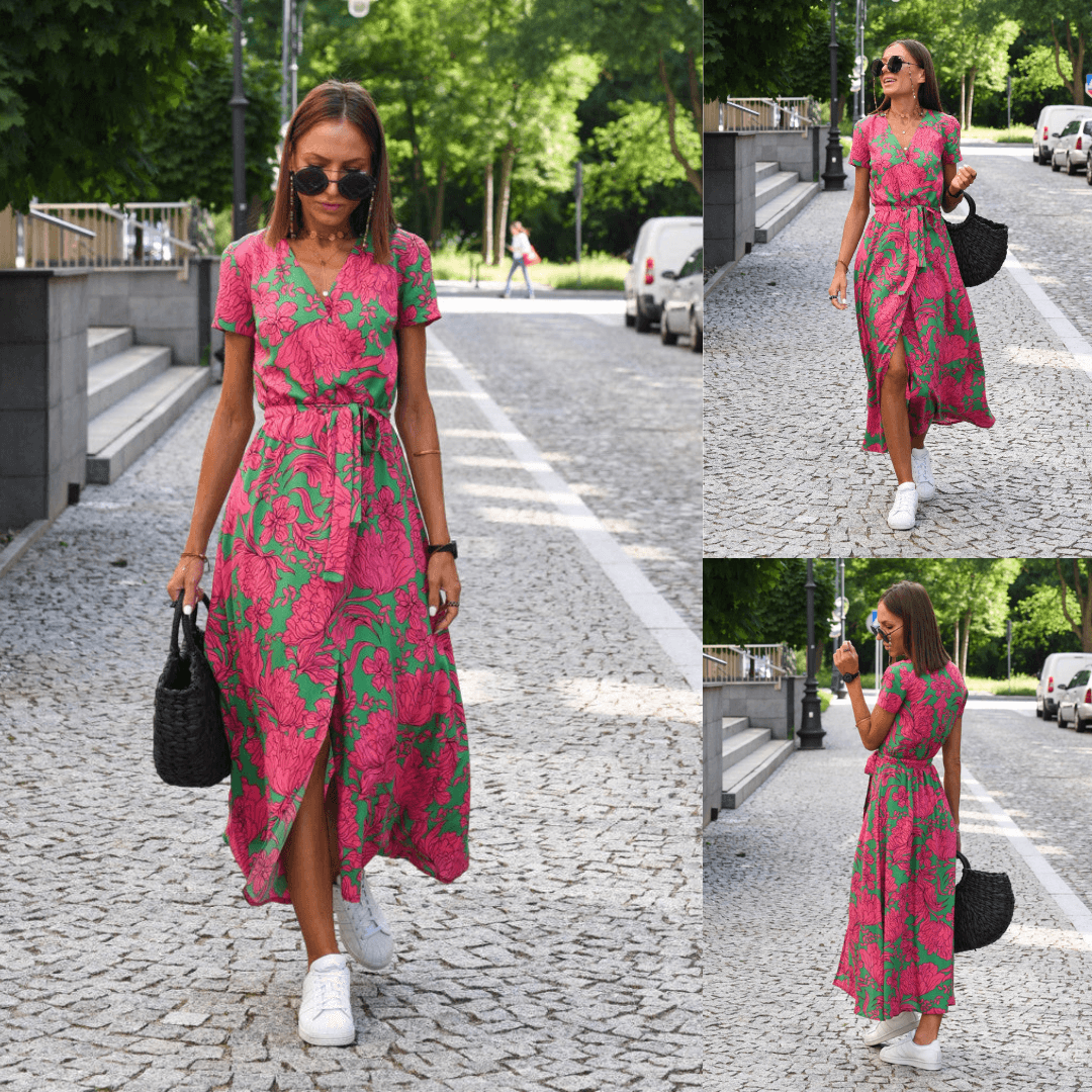 Celine Zomer Maxi Jurk | Stijlvol - Carla Moda