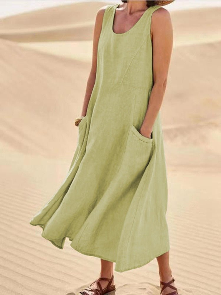 Women's Lightweight Midi Dress