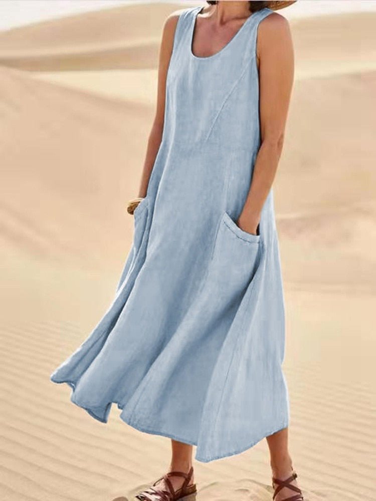 Women's Lightweight Midi Dress