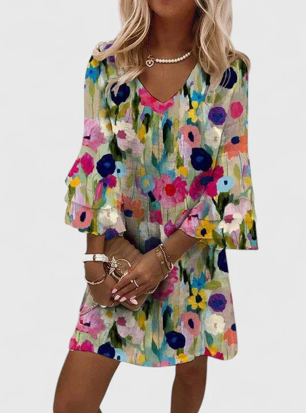 Dames Elegante Mini Jurk Stijlvol