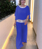 Dames Elegante Twee Delige Set Verfijnd