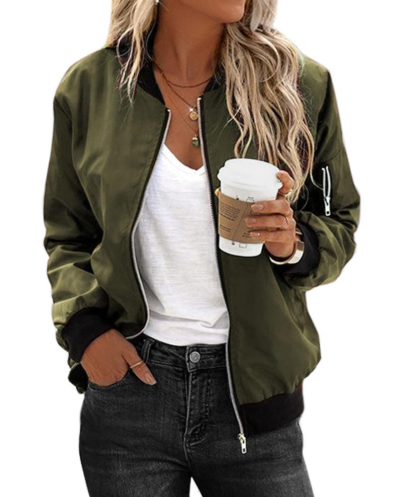 Damaris Bomber Jack | Stijlvolle Jack met Zakken - Carla Moda