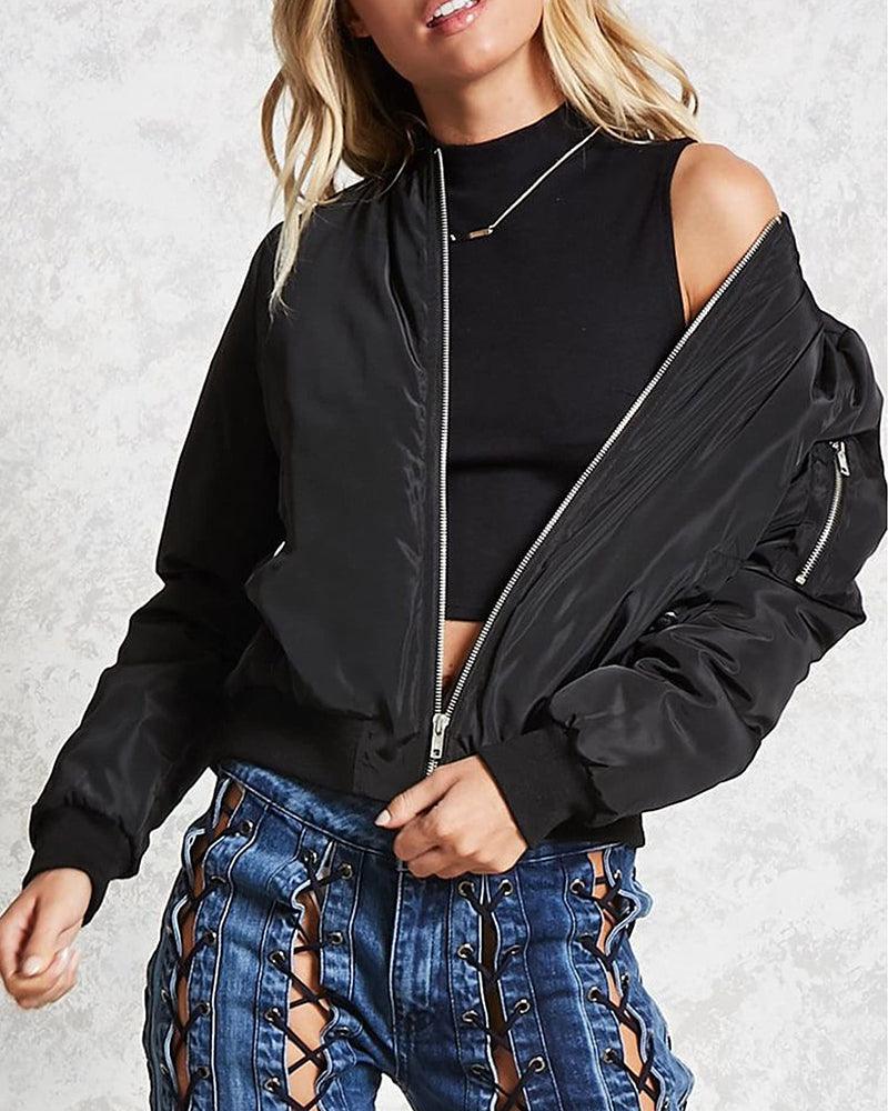 Damaris Bomber Jack | Stijlvolle Jack met Zakken - Carla Moda