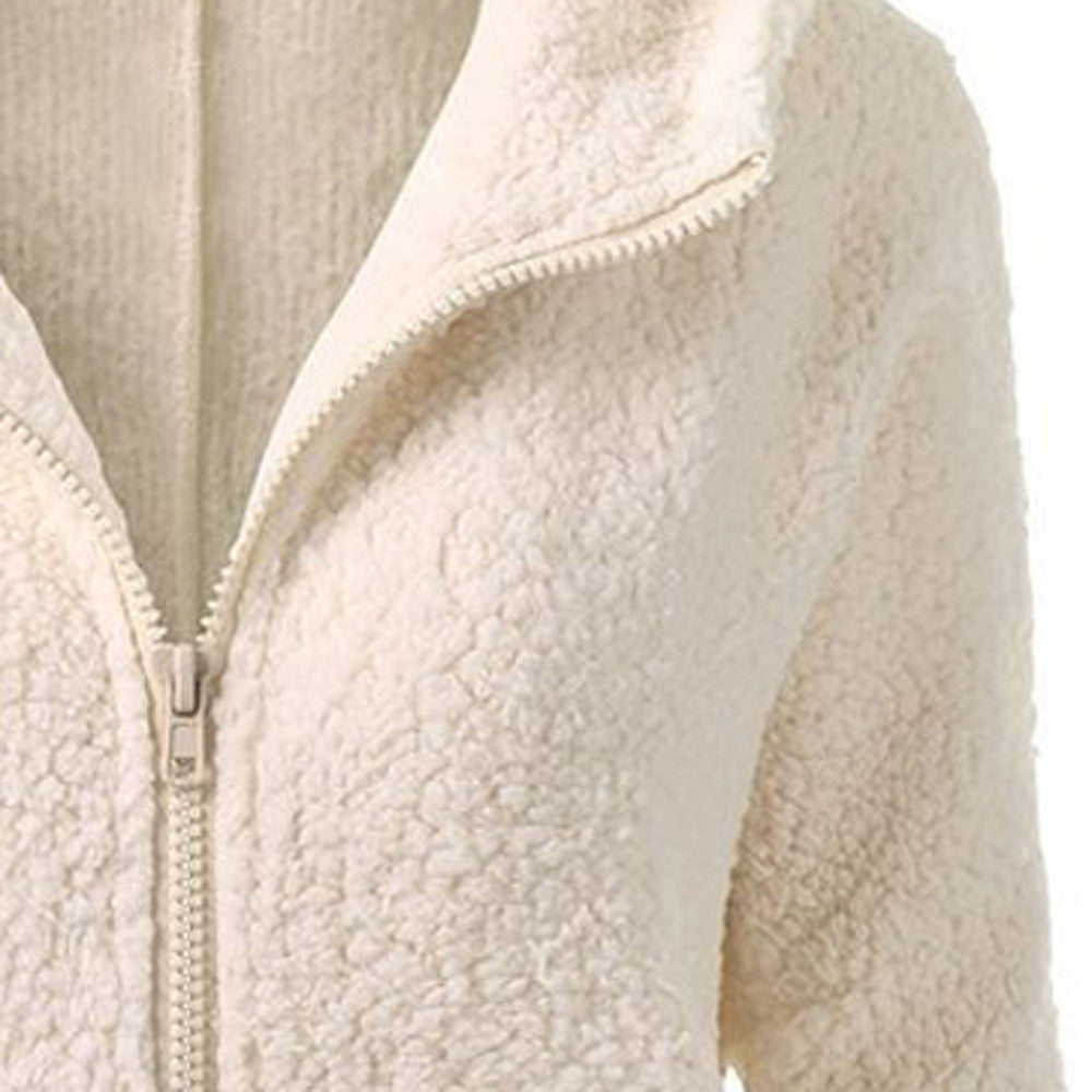 Reineke Hoodie | Gezellige Sherpa Fleece Hoodie met Rits