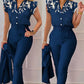 Sofina Set | Dames Kleurrijke Top en Broek