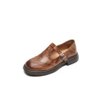 Dames Vegan Leer Mary Jane Sandalen