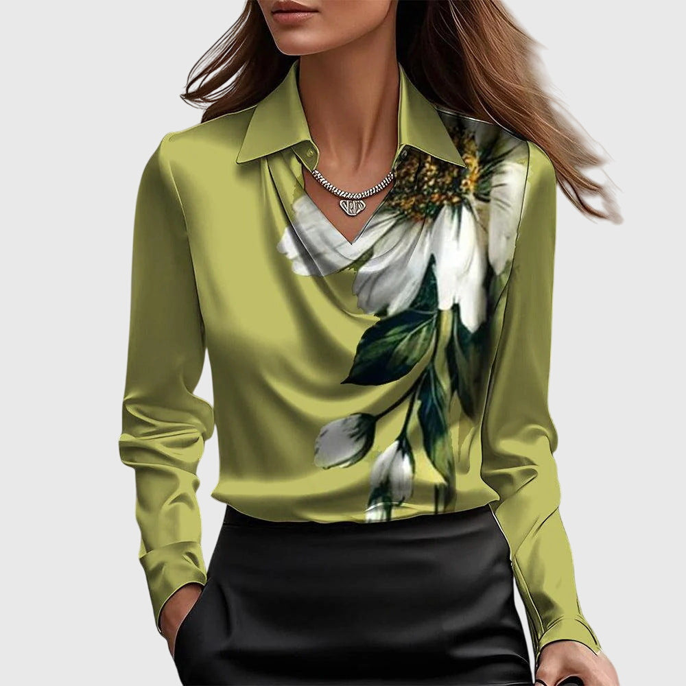 Dames Elegante Blouse Verfijnde Stijl