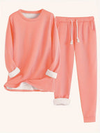 Dames Comfortabele Lounge Twee Delige Set