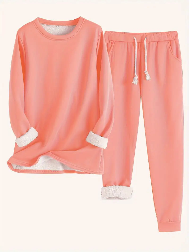 Dames Comfortabele Lounge Twee Delige Set