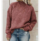 Sherri Jumper | Dames Winter Vintage Gebreide Kabel Jumper