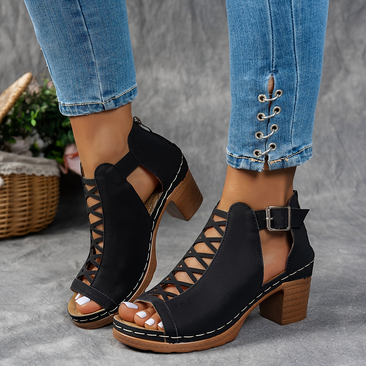 Dames Comfort Sandalen Verstelbaar