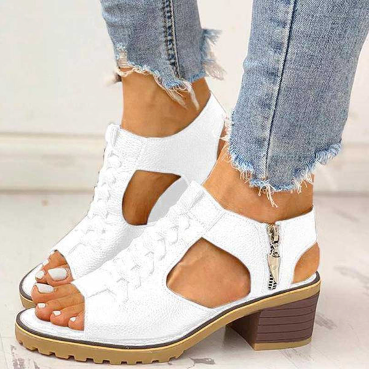 Dames Verstelbare Comfort Sandalen