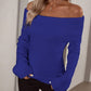 Catalina Jumper | Dames Herfst Off-Shoulder Gebreide Trui