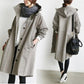 Alicia Jas | Dames Herfst Oversized Trenchcoat met Knopen