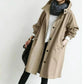 Alicia Jas | Dames Herfst Oversized Trenchcoat met Knopen