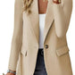 Felisbela Blazer | Casual Lange Mouw Blazer met Zakken - Carla Moda