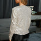 Femke Jas | Chique Sparkling Glitter Jas - Carla Moda