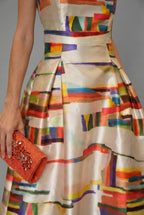 Women's Satin Sleeveless Maxi Dress