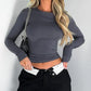 Goldie Top | Lange Mouw Casual Stijl - Carla Moda