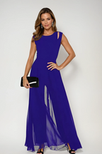 Dames Mouwloze Maxi Avondjurk Elegante Stijl