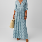 Dames Maxi Jurk Bohemian Print