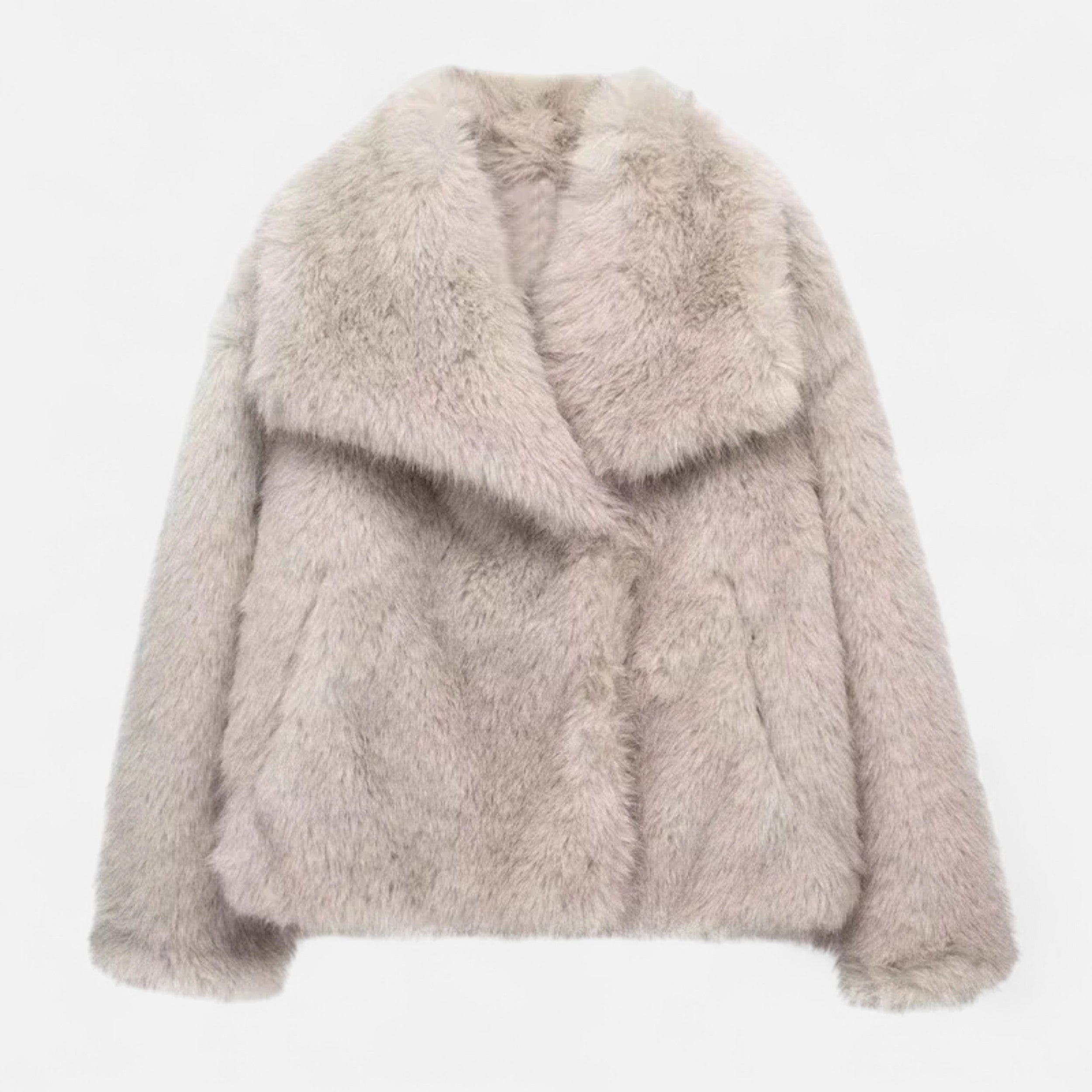 Dames Bordeaux Winterjas Klassieke Stijl