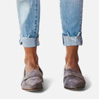 Dames Suède Loafers Klassieke Stijl
